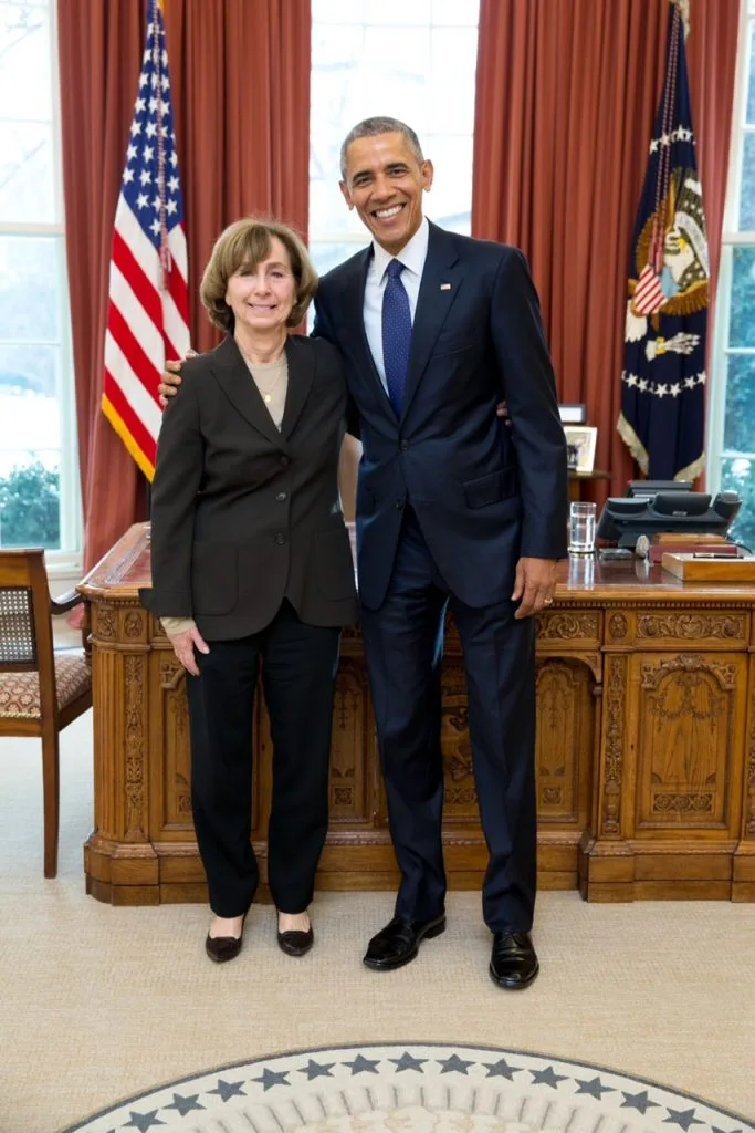 Ravel and Obama Ann Ravel and President Obama